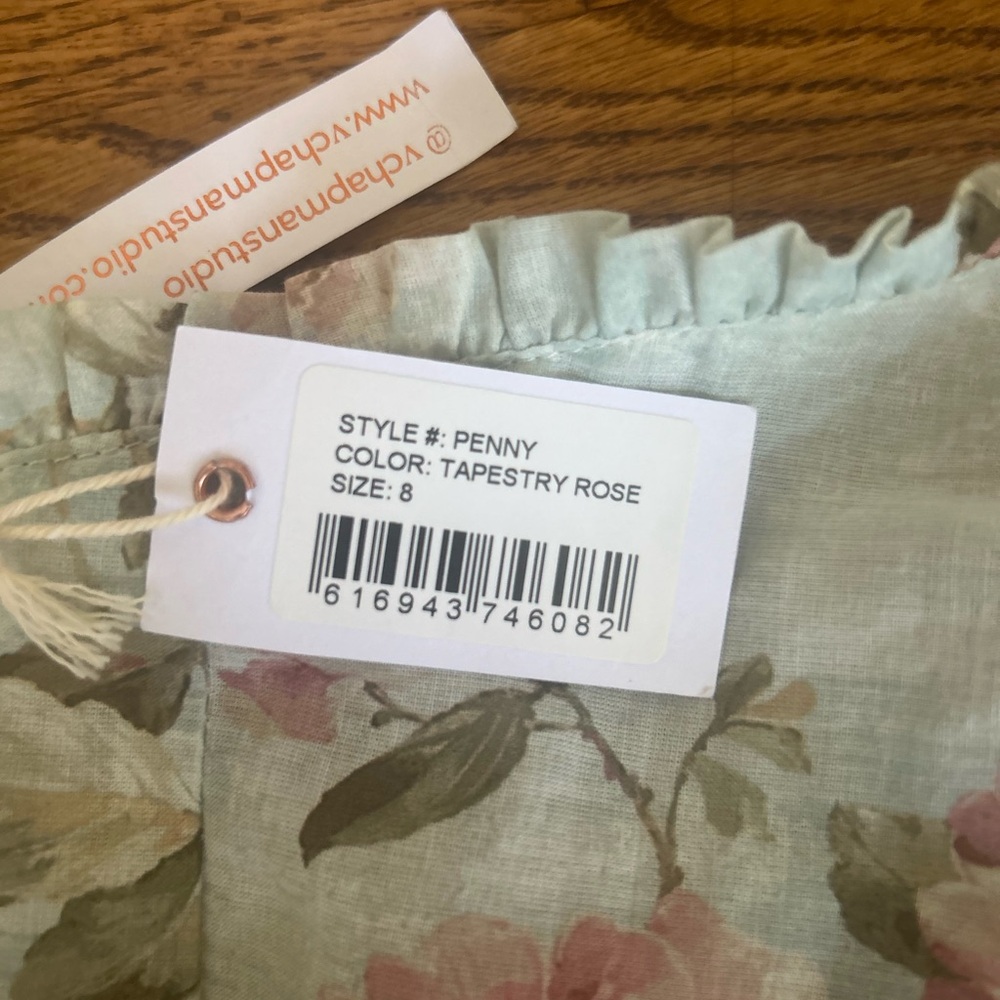 V. Chapman Cream Strapless Sundress for Weddings - Picture 10 of 10